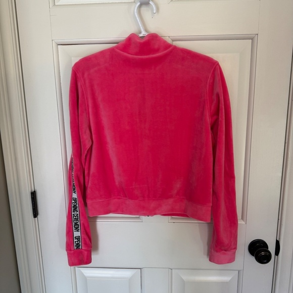 Opening Ceremony Velour Cropped Jacket Pink 45148 - Picture 11 of 15